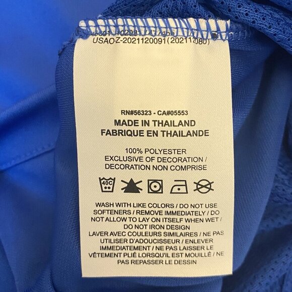 Nike Women's Strike III Soccer Jersey Dri-Fit Blue Short Sleeve Size L - NWT $50 - Picture 13 of 13